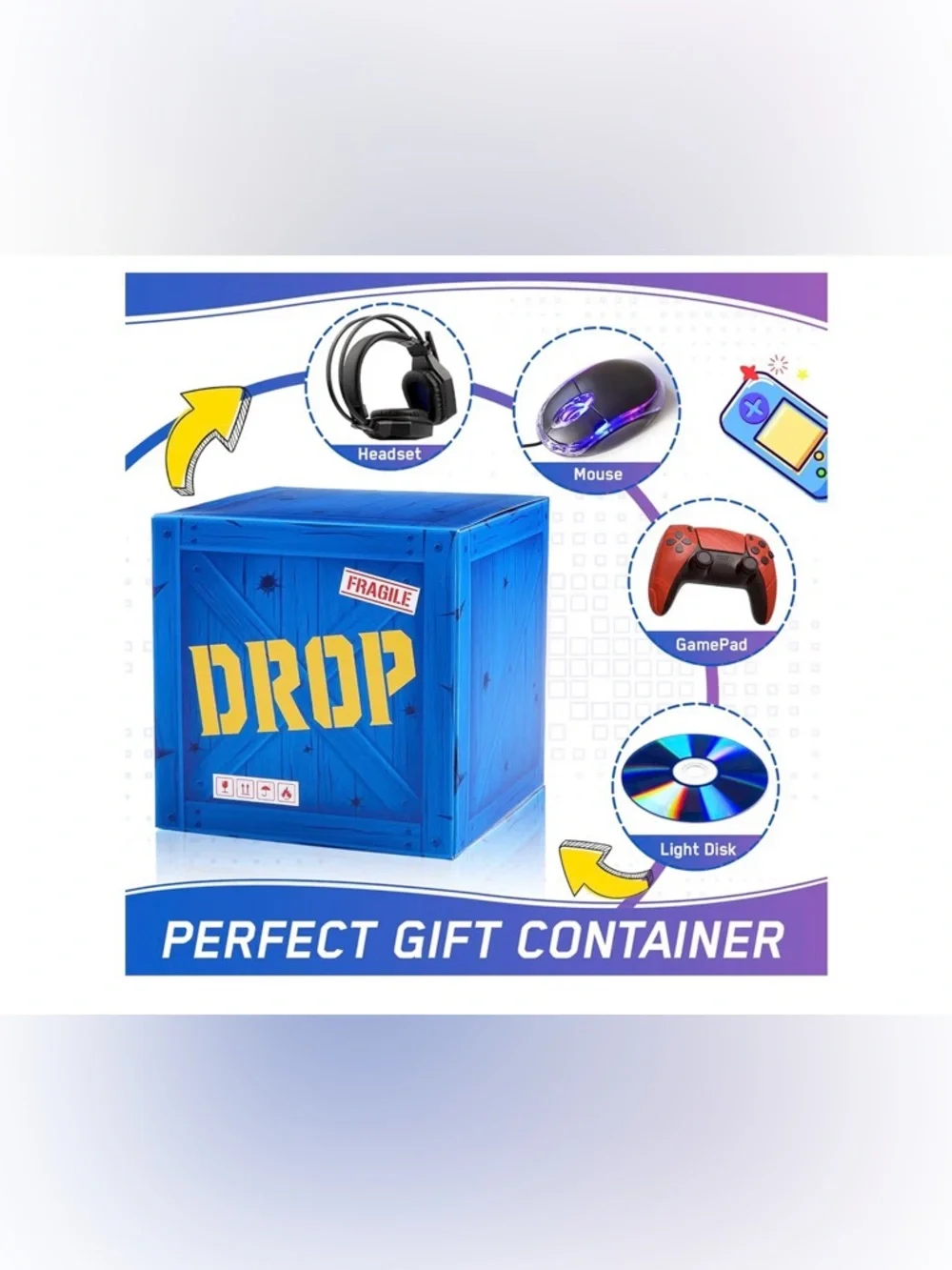 Drop Crate Party Decorations Set